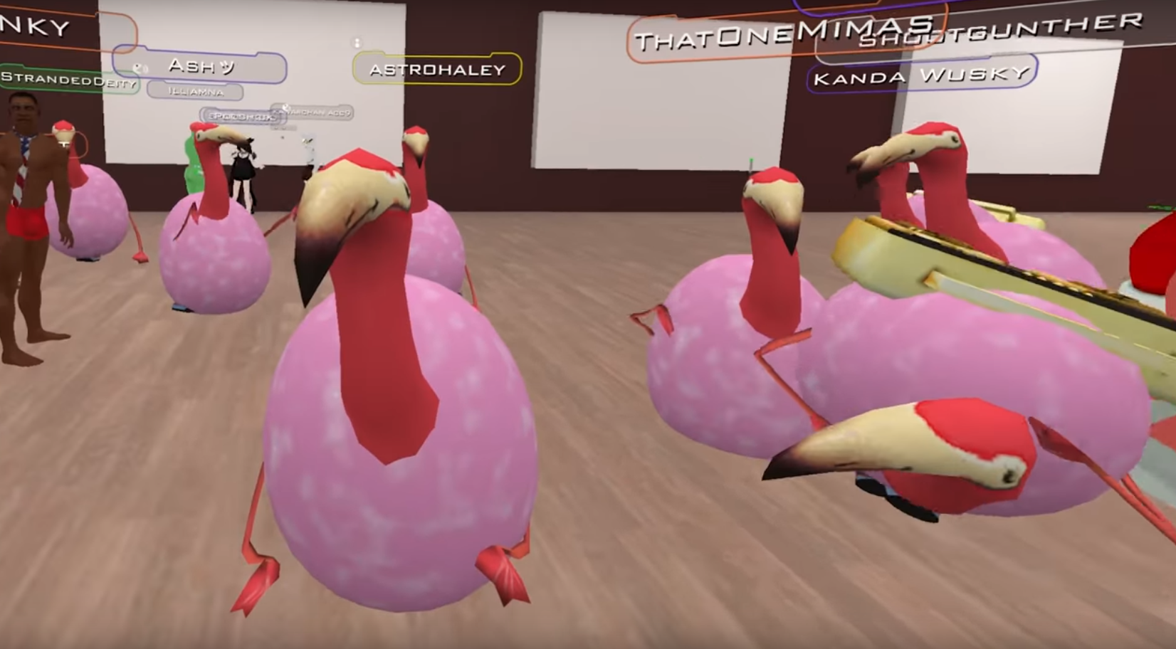 Roblox Nightmare Flamingo