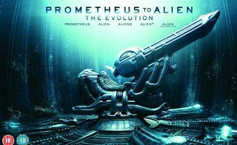 Prometheus To Alien The Evolution Blu Ray Weyland Yutani Corporation Wiki Fandom