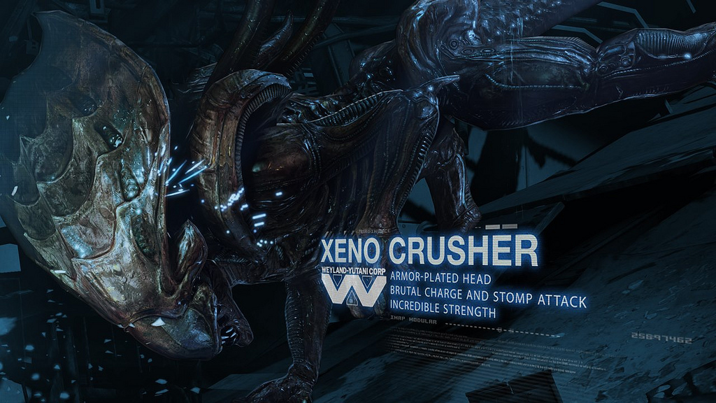 Alien Colonial Marines Xenomorph Types