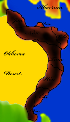 Dún map