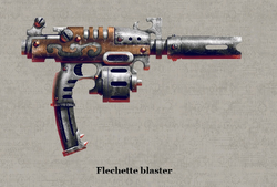 Flechette blaster
