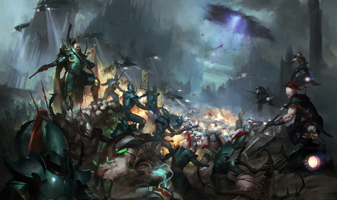 Image Drukhari Vs White Scarjpg Warhammer 40000 Homebrew Wiki