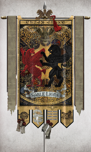Sable Lions Chapter Banner