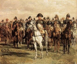 Napoleon and Staff