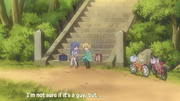 Rika and Satoko at Steps