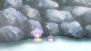 Hanyū and Young Rika Bathe