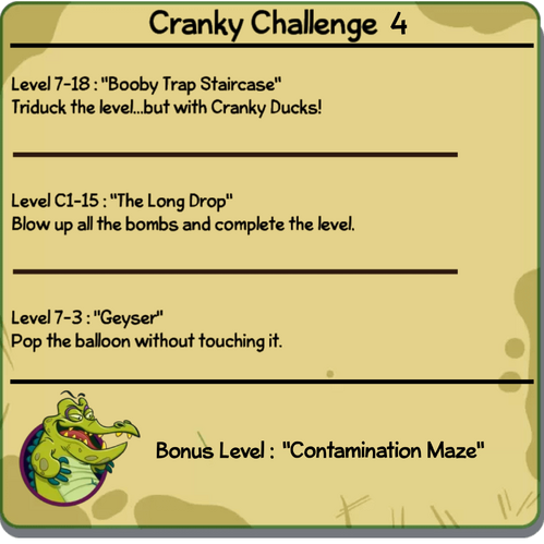 Cranky Challenges  Where's My Water Wiki  Fandom