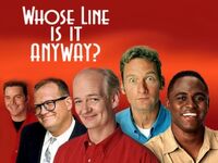Whoes line cast