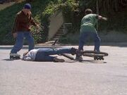 Phoebe saving two innocents
