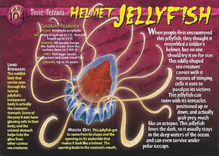 jellyfish helmet front wikia toxic terrors card