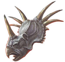 Triceratops Back Image 4