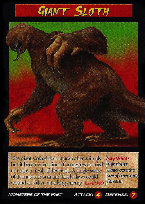 image giant sloth jpg wierd nwild creatures wiki fandom giant sloth size