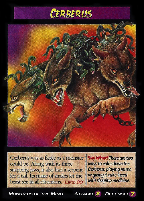 Cerberus With Snake Tail