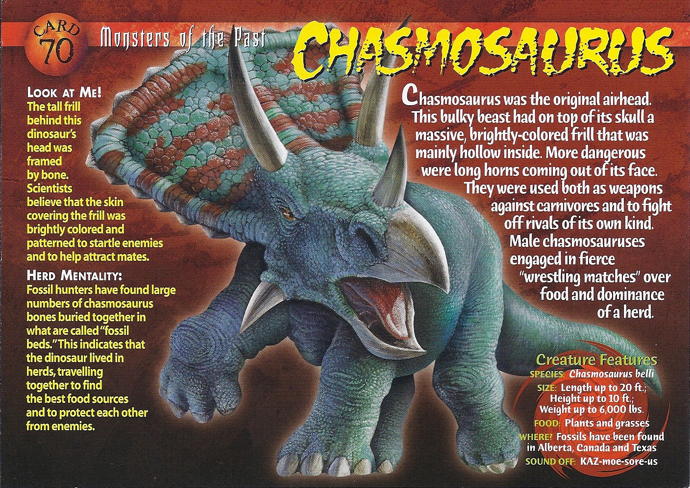 creatures dinosaurs