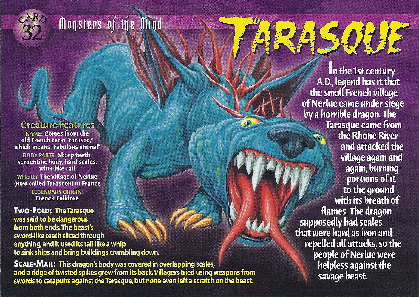Tarasque Weird N Wild Creatures Wiki Fandom Powered