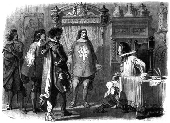 Dumas - Les Trois Mousquetaires - 1849 - page 029 - b&w