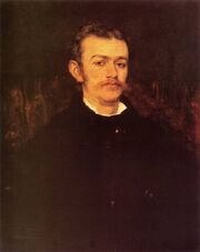 Władysław Tarnowski by Maurycy Gottlieb