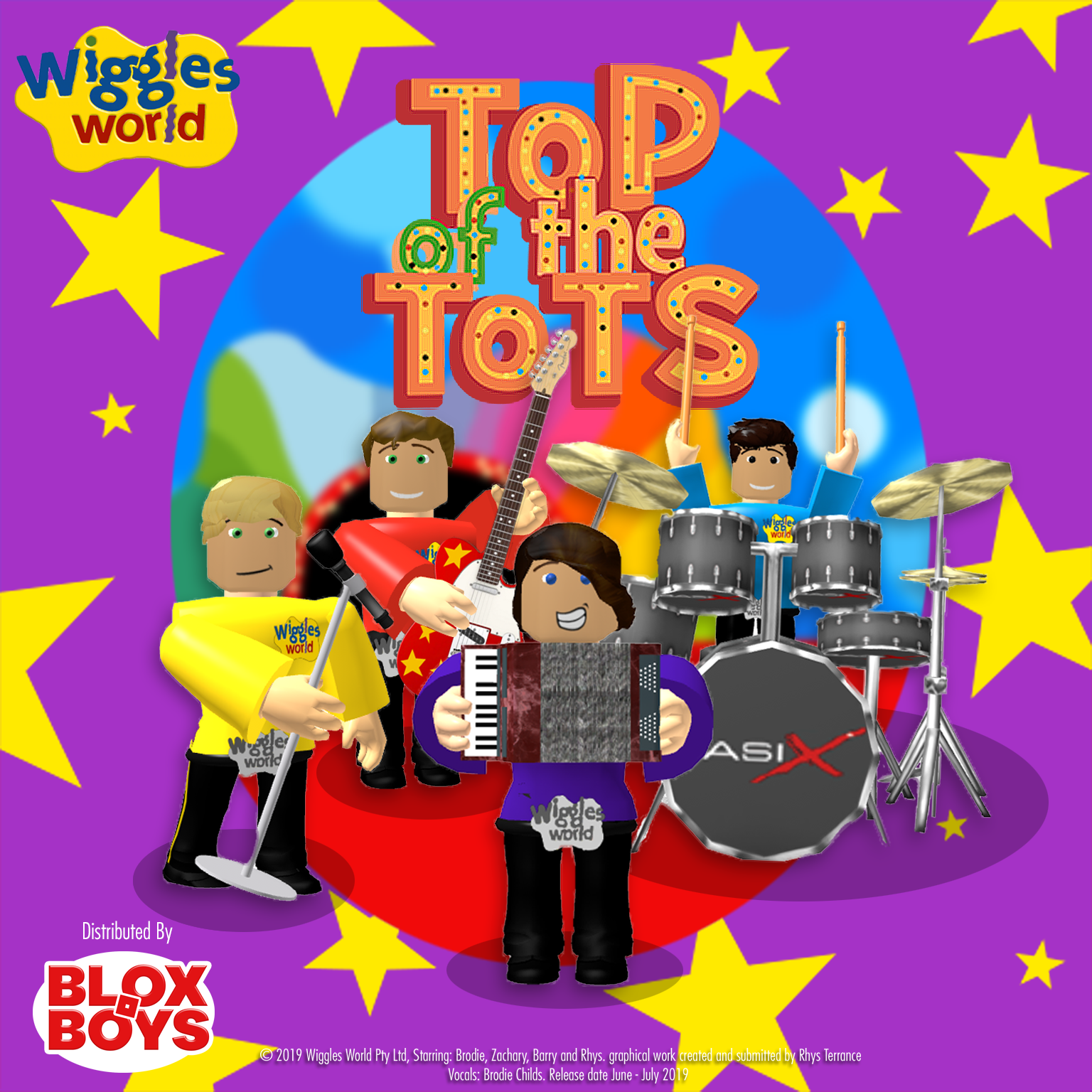 Top Of The Tots Album Wiggles World Wiki Fandom - wiggles world coming roblox