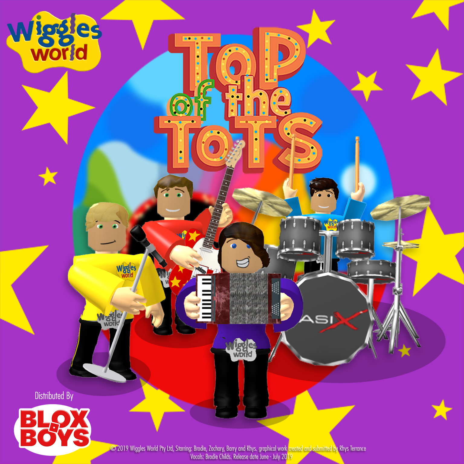 Top Of The Tots Album Wiggles World Wiki Fandom - roblox wiggles world