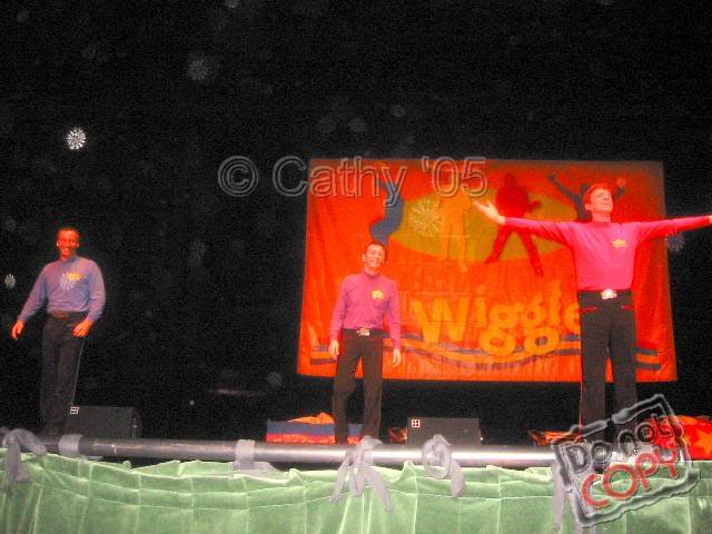 the wiggles tour 2005