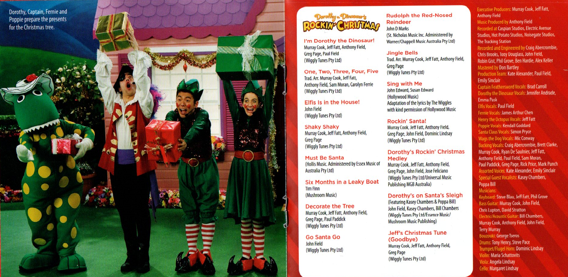 Dorothy the Dinosaur s Rockin Christmas Double Pack Release Credits