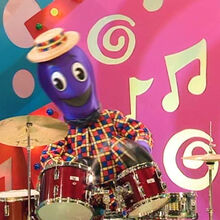 wiggles drum set