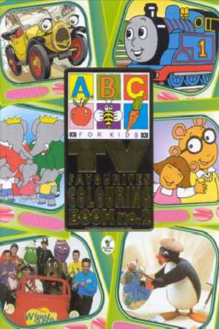 ABC For Kids TV Favourites Colouring Book no.2 | Wigglepedia | Fandom