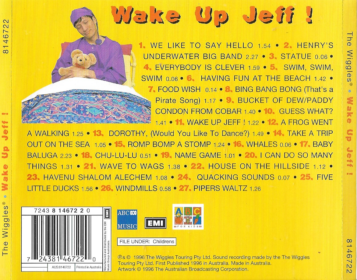Wake Up Jeff! (album) Wigglepedia FANDOM powered by Wikia