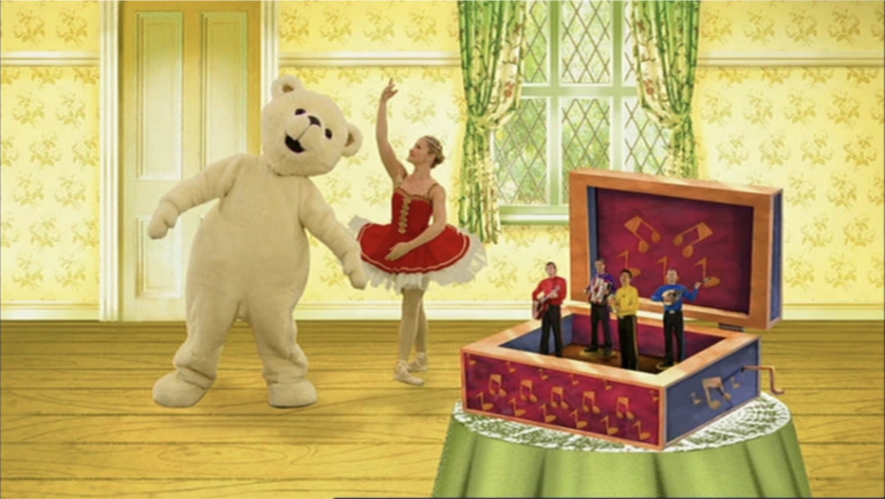 wiggles musical bear