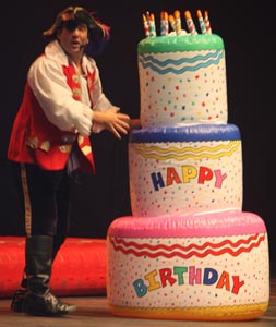 image happy birthday cake with captain feathersword jpg