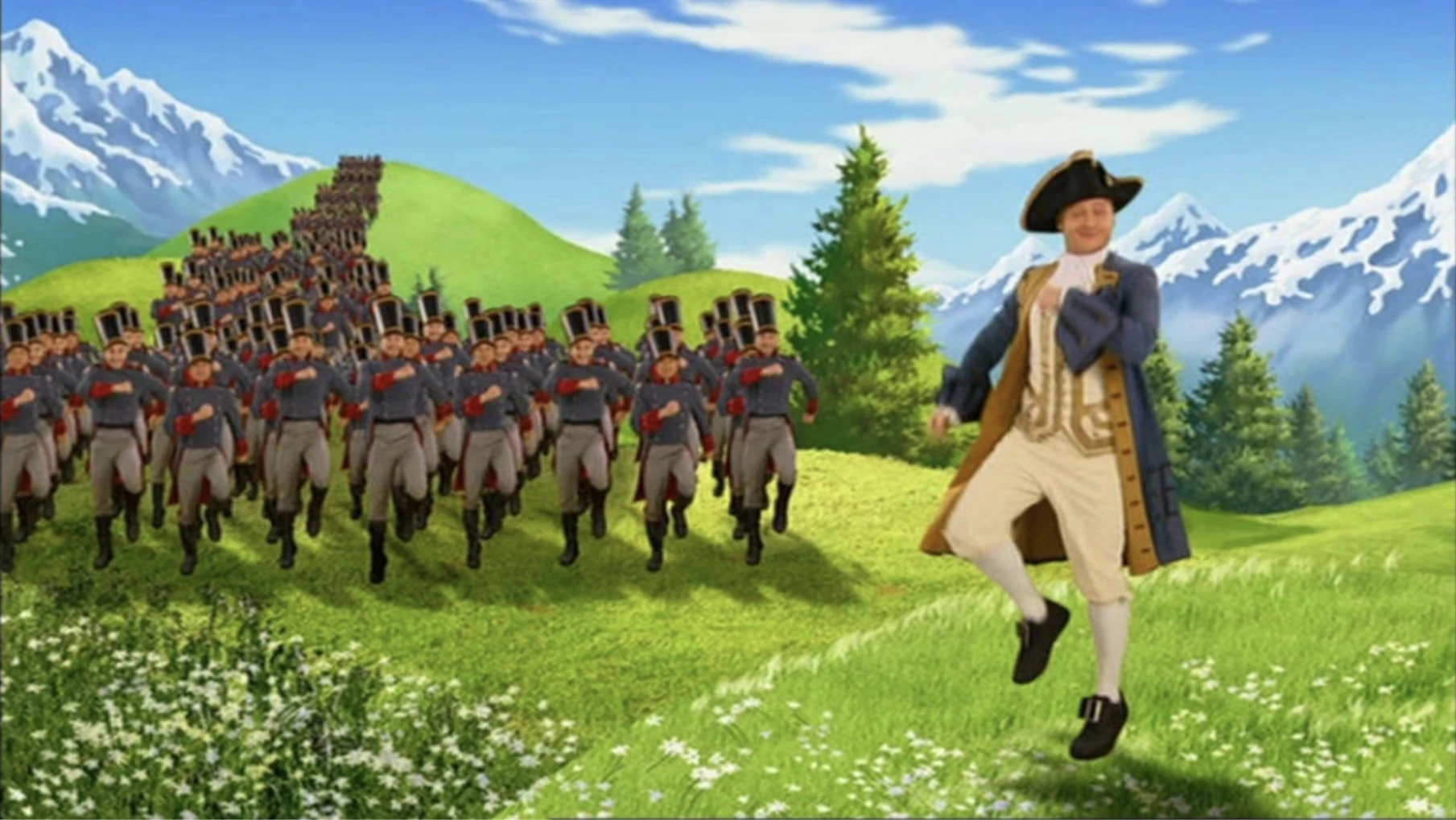 Grand Old Duke Of York Dance