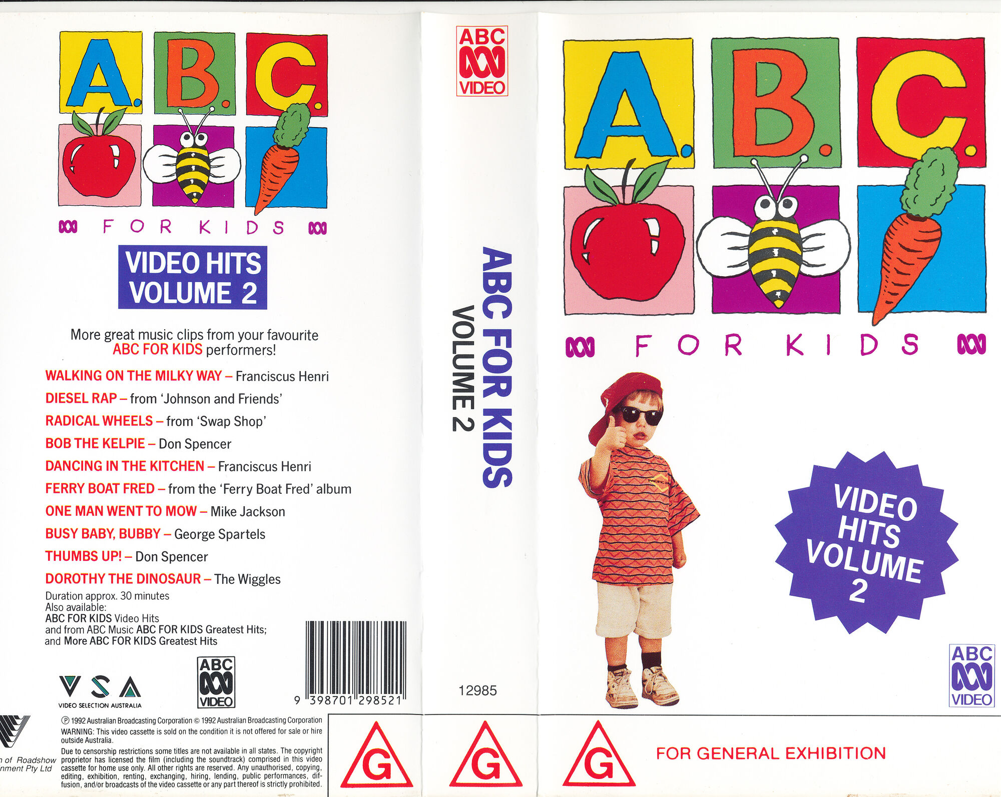 ABC For Kids Video Hits Volume 2 | Wigglepedia | Fandom