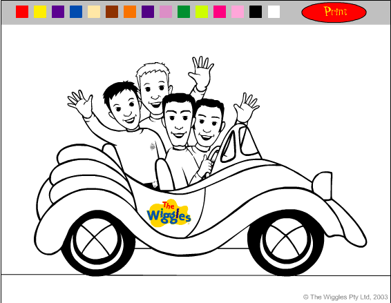 Colourin Online The Big Red Car Wigglepedia Fandom