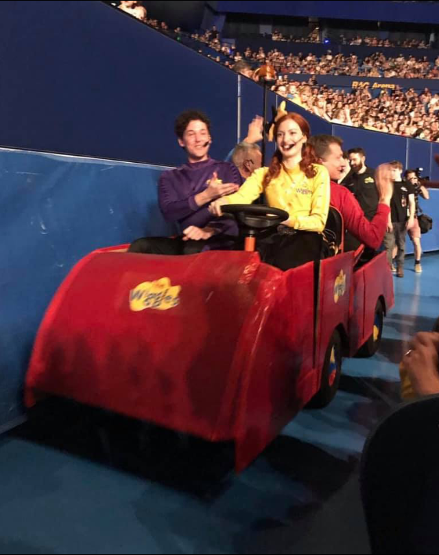 wiggles big red electric car