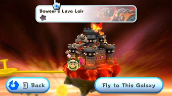 Super Mario Galaxy 2 Bowsers Lava Lair