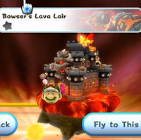 Bowser S Lava Lair Wii Wiki Fandom