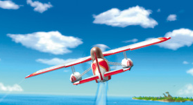 wii sports resort island flyover planes side by side