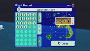 wii sports resort bowling alley