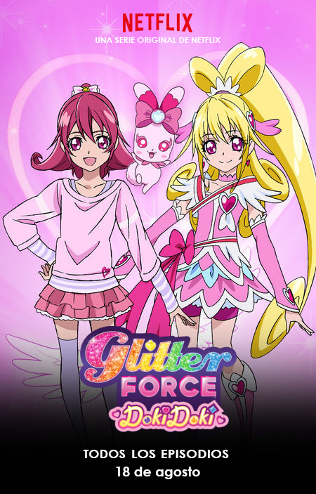 Imagen Glitter Force Doki Doki Poster Netflix Ver Mail Wikia Wiki Glitter Force 7981