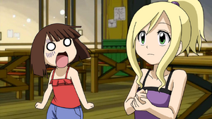 Charlotte y Lindsey aportando algo al gremio