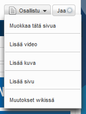 Osallistu valikko