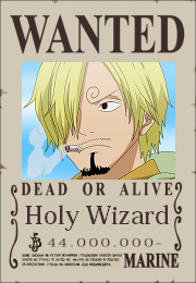 Holy Wizard Wanted Poster