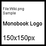 Шаблон логотипа в Monobook