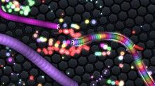 Slitherio big mass gameplay