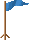 Flag blue