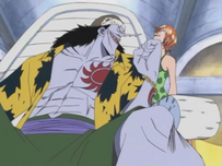 Arlong traiciona a nami