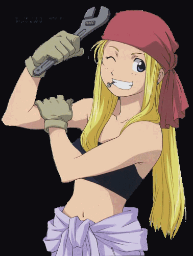 Winry Rockbell Wiki Series Japonesas Fandom Powered By Wikia