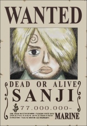 1 wanted sanji