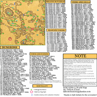 Wild Arms 3 World Map Map For Playstation 2 By Dalton Of Zeal Gamefaqs