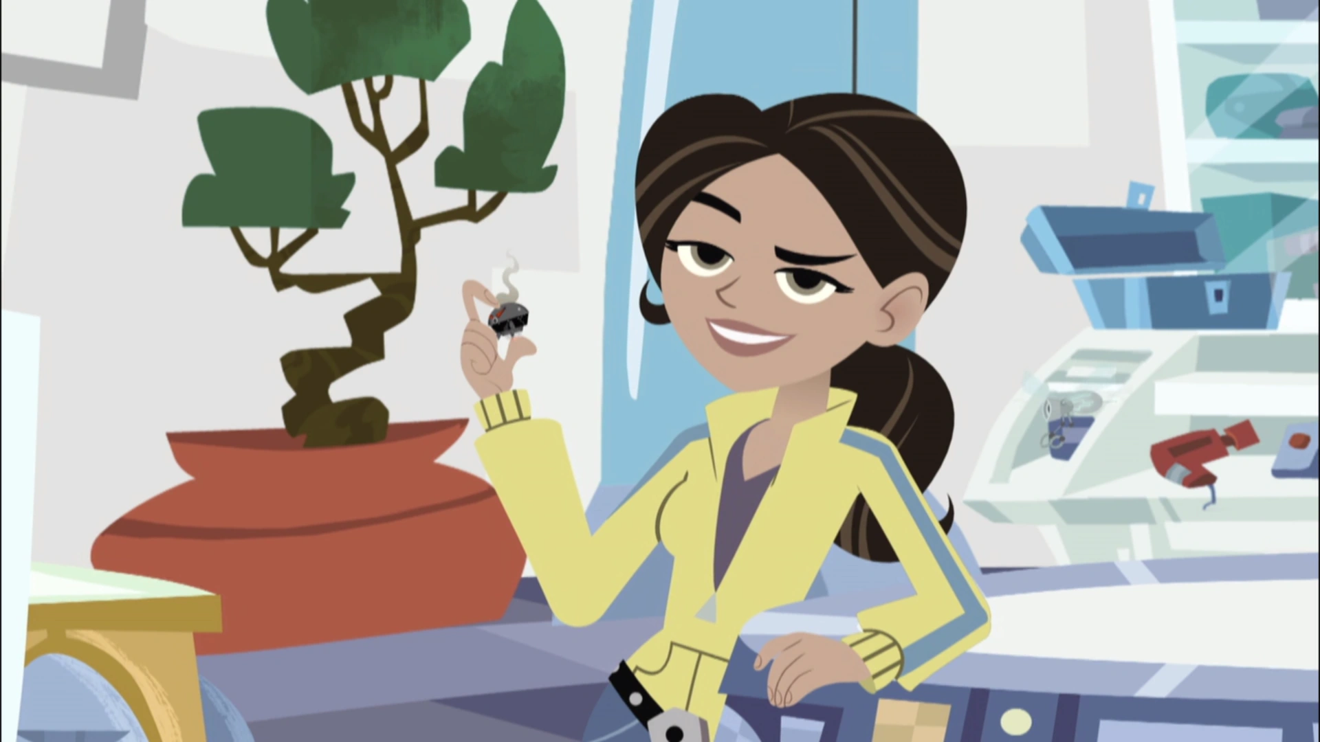Image - Aviva with Disrupt-to Bot.png | Wild Kratts Wiki | FANDOM